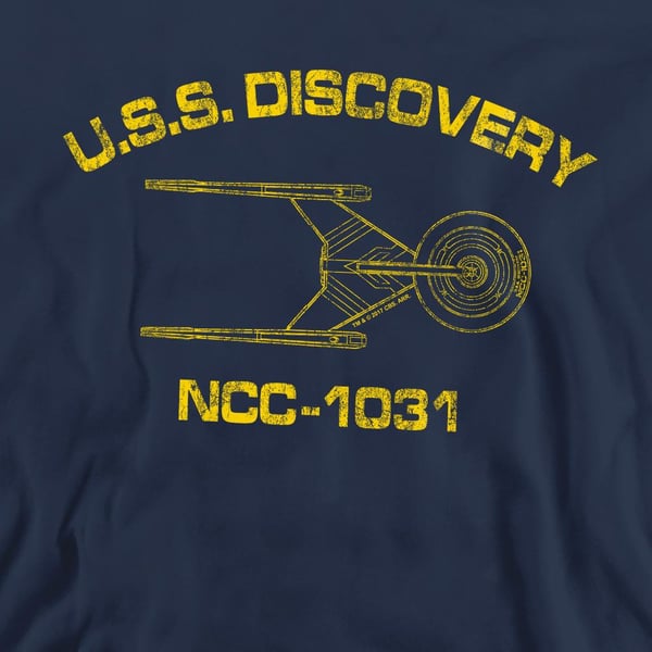 Star Trek: Discovery Unisex Adult Athletic Sweatshirt