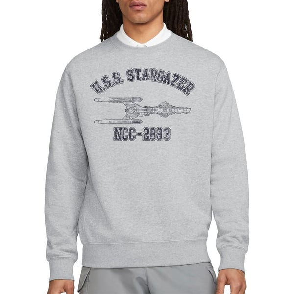 Star Trek Unisex Adult Stargazer Athletic Sweatshirt
