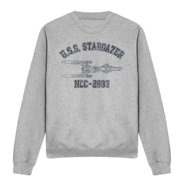 Star Trek Unisex Adult Stargazer Athletic Sweatshirt