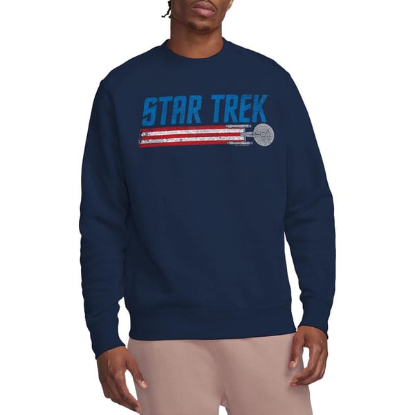 Star Trek Unisex Adult Enterprise Americana Sweatshirt