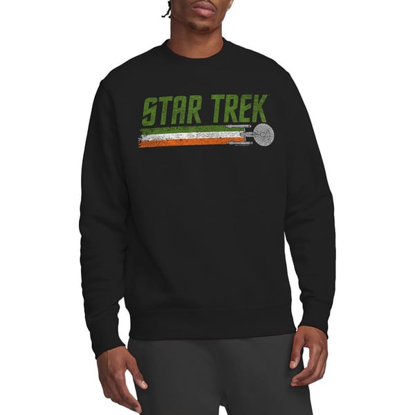 Star Trek Unisex Adult Irish Enterprise Sweatshirt