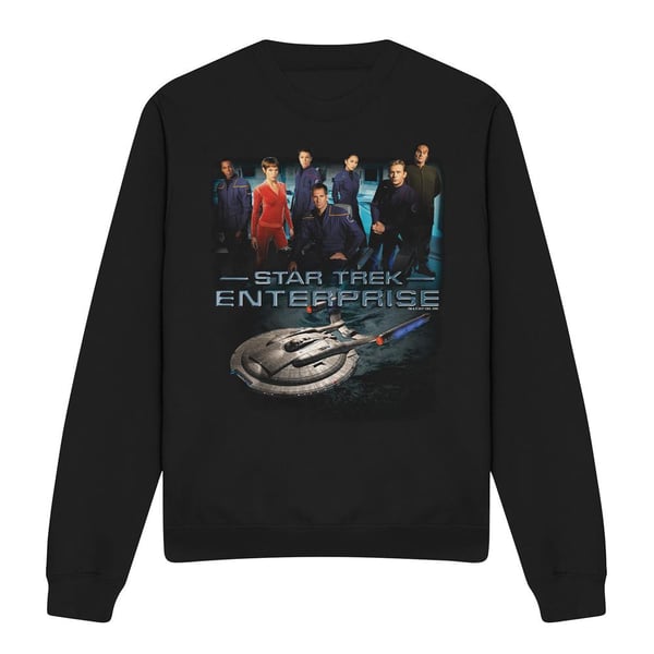 Star Trek Unisex Adult Enterprise Crew Sweatshirt