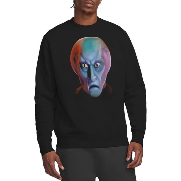Star Trek Unisex Adult Balok Head Sweatshirt