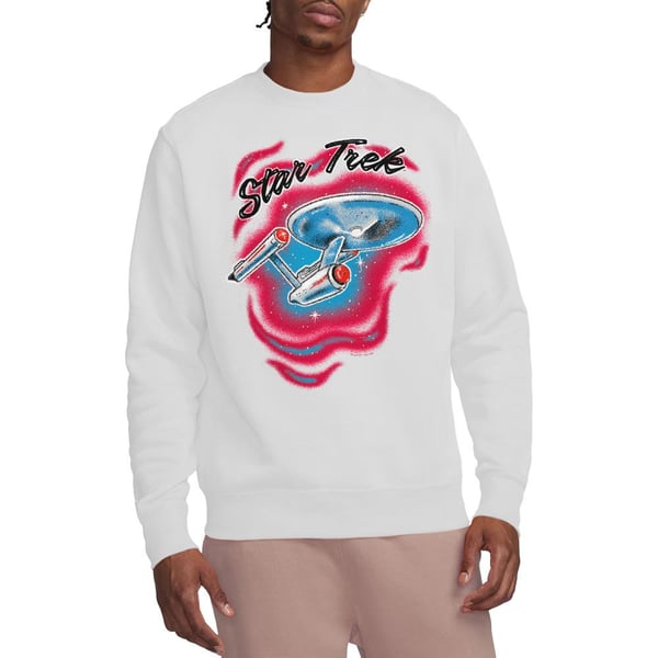Star Trek Unisex Adult Airbrush Sweatshirt