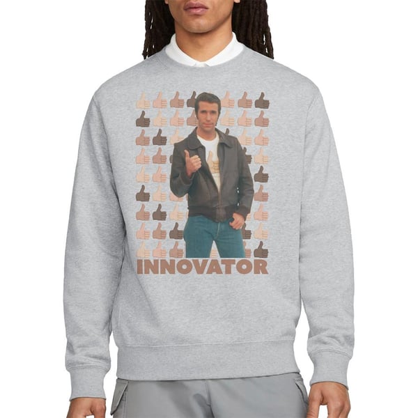 Happy Days Unisex Adult Innovator Sweatshirt
