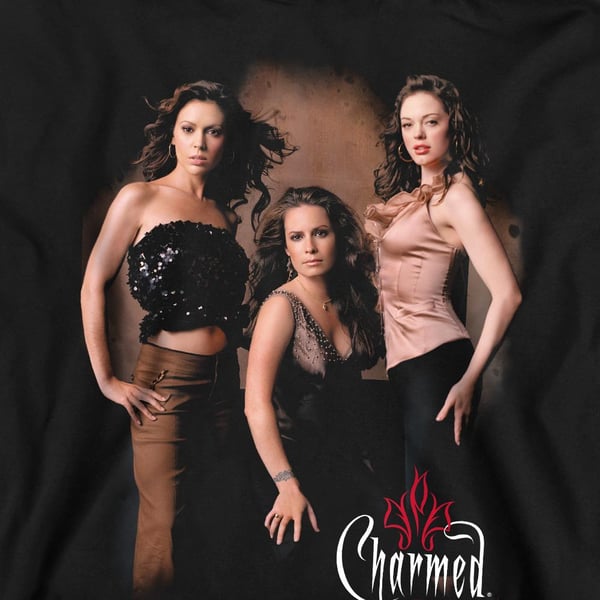 Charmed Unisex Adult Three Hot Witches Sweatshirt