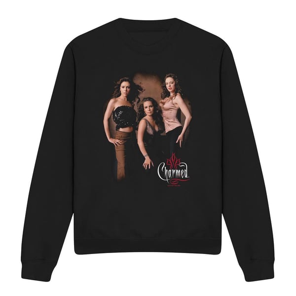 Charmed Unisex Adult Three Hot Witches Sweatshirt
