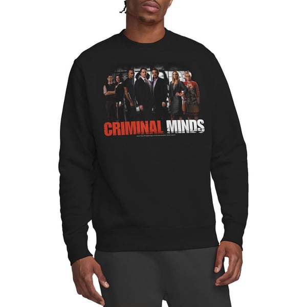 Criminal Minds Unisex Adult The Brain Trust Sweatshirt