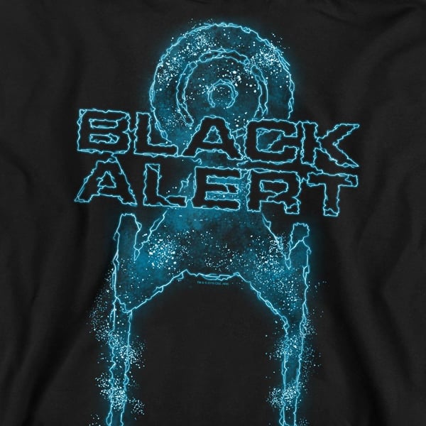 Star Trek: Discovery Unisex Adult Black Alert Sweatshirt