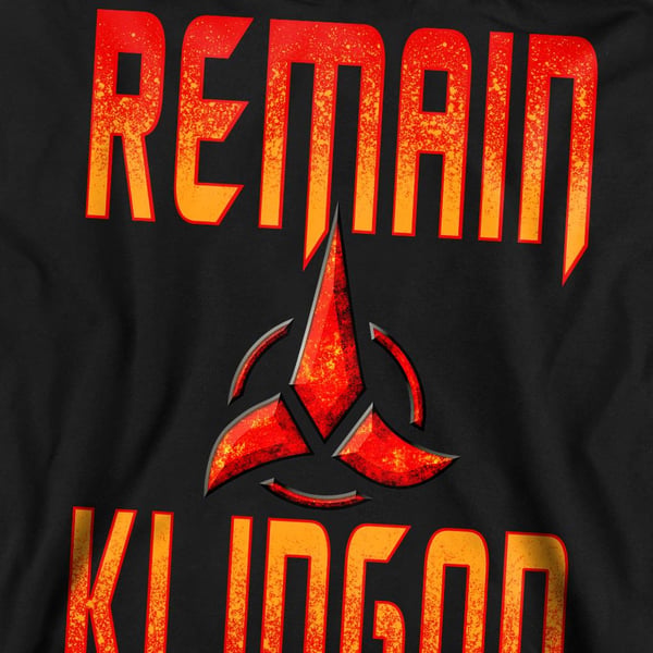 Star Trek: Discovery Unisex Adult Remain Klingon Sweatshirt