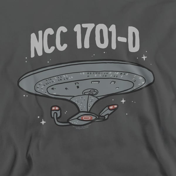 Star Trek Unisex Adult The Next Generation Sweatshirt