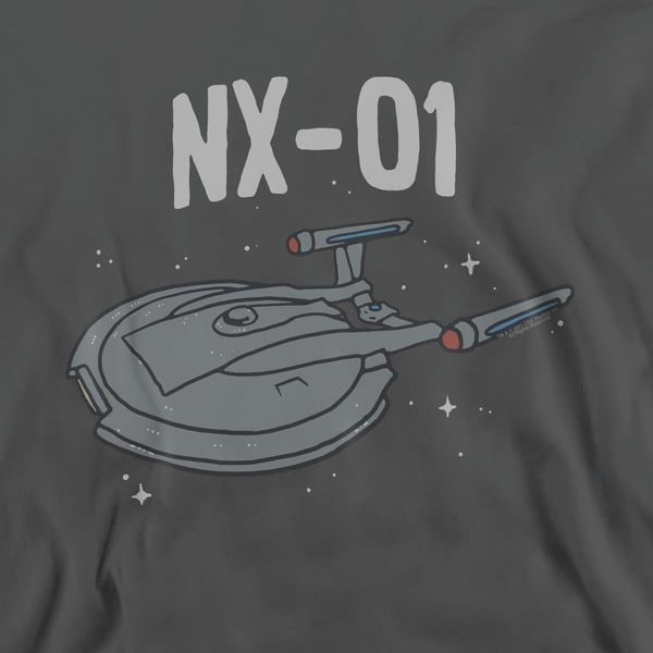 Star Trek Unisex Adult The OG NX Class Sweatshirt
