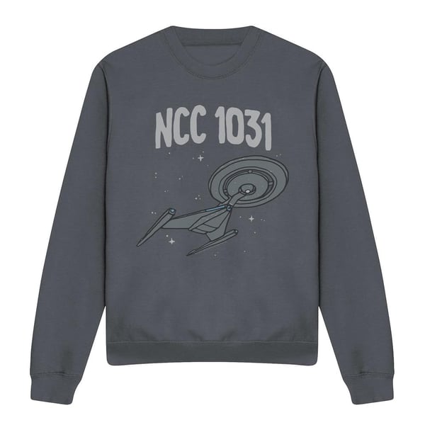 Star Trek Unisex Adult The Crossfield Class Sweatshirt