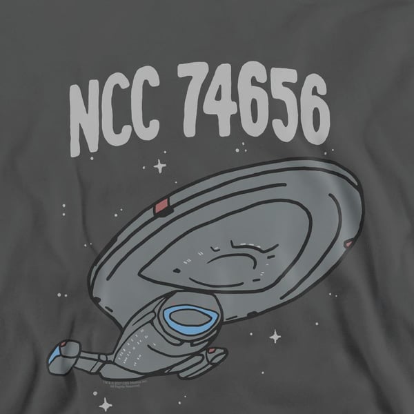 Star Trek Unisex Adult The Intrepid Class Sweatshirt