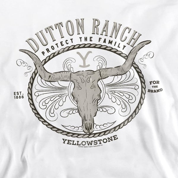 Yellowstone Unisex Aikuisten Dutton Ranch -collegepaita
