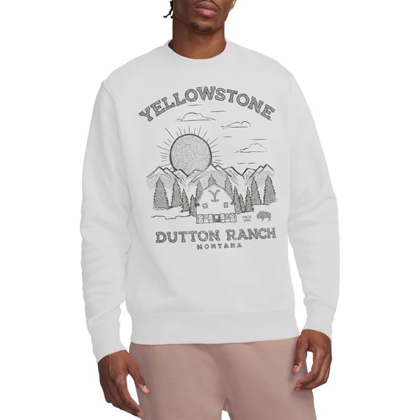 Yellowstone Unisex Adult Dutton Ranch Sunrise Sweatshirt