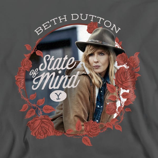 Yellowstone Unisex Adult State Beth Dutton Sweatshirt