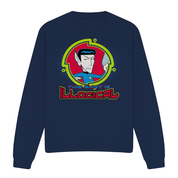 Star Trek Quogs Unisex Adult Illogical Sweatshirt
