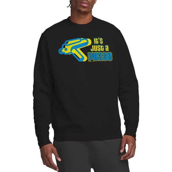 Star Trek Quogs Unisex Adult Just a Phase Sweatshirt