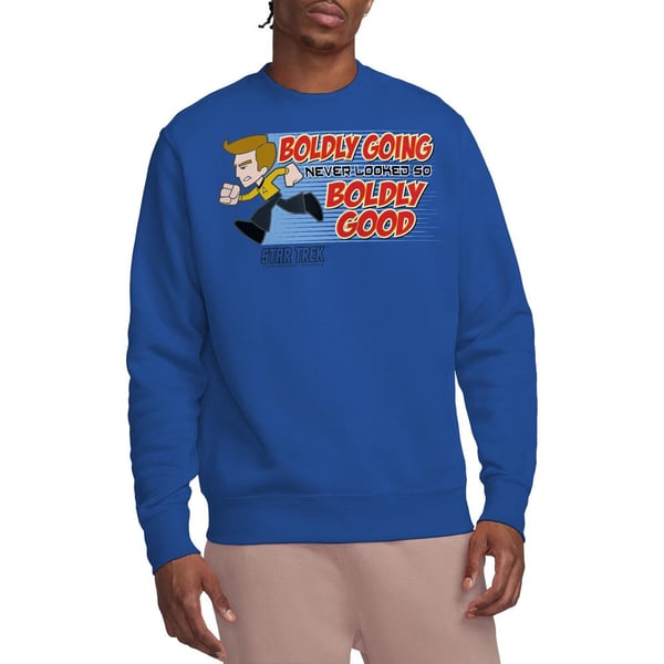 Star Trek Quogs Unisex Adult Boldly Good Sweatshirt
