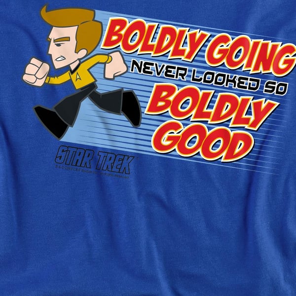 Star Trek Quogs Unisex Adult Boldly Good Sweatshirt