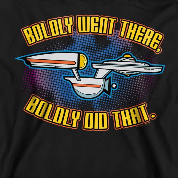 Star Trek Quogs Unisex Adult Bold Sweatshirt