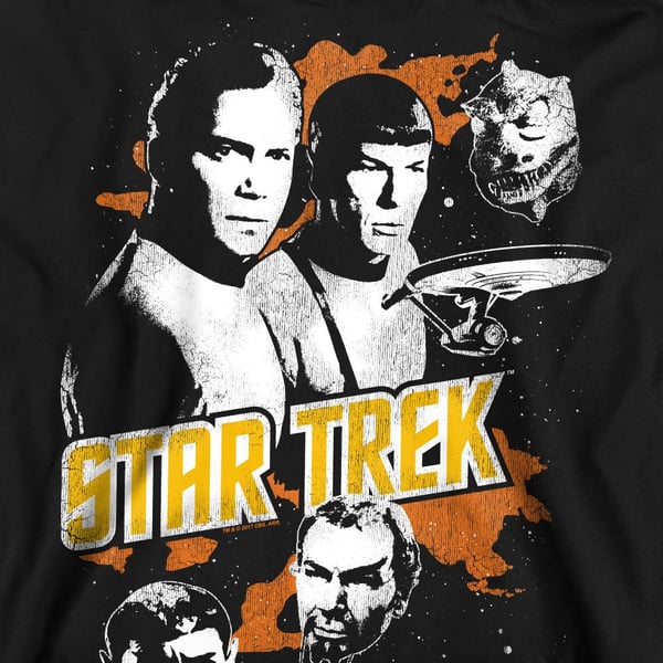 Star Trek Unisex Adult Good Vs Evil Graphic Sweatshirt