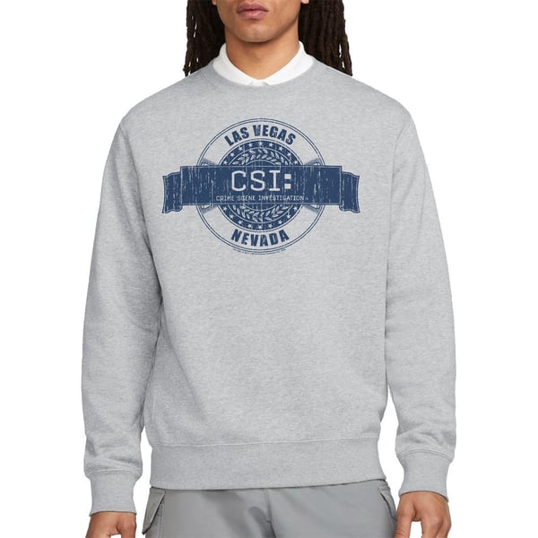 CSI Unisex Adult Vegas Badge Sweatshirt