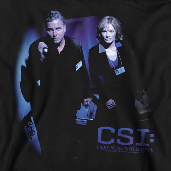 CSI Unisex Adult At the Scene Sweatshirt