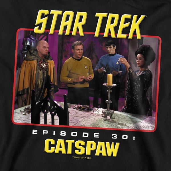 Star Trek Unisex Adult Cat´s Paw Sweatshirt