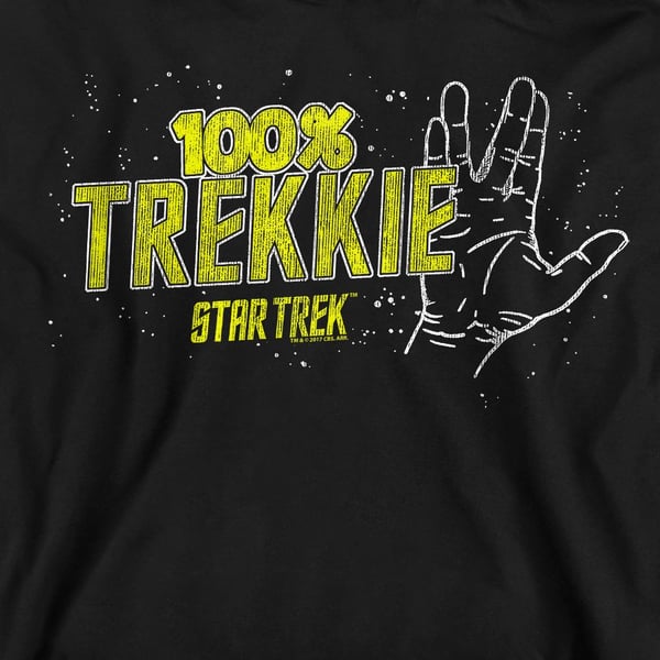 Star Trek Unisex Adult Trekkie Sweatshirt