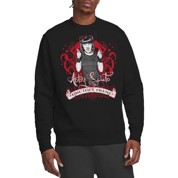 NCIS Unisex Adult Goth Crime Fighter Sweatshirt
