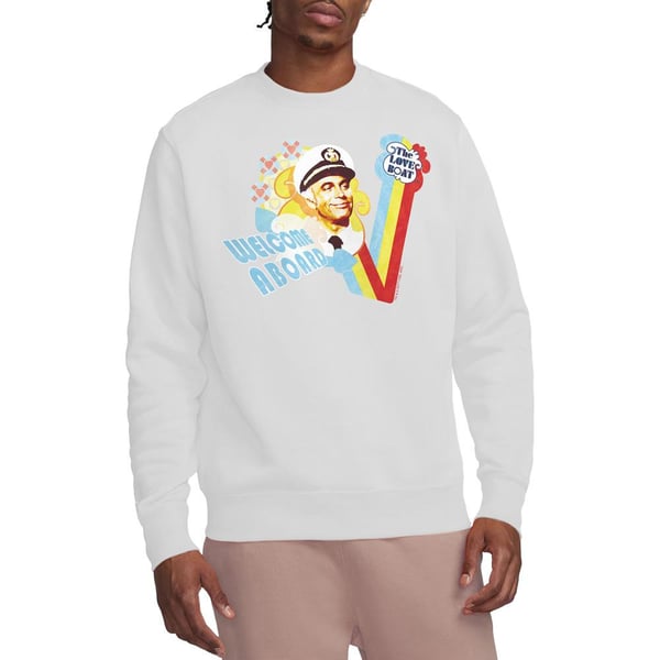 The Love Boat Unisex Adult Welcome Aboard Sweatshirt