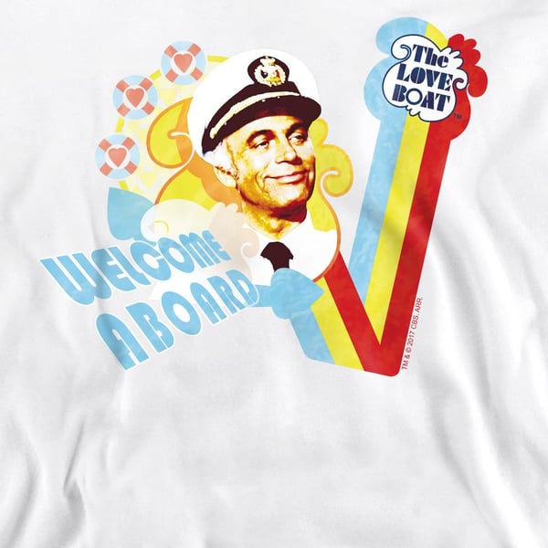 The Love Boat Unisex Adult Welcome Aboard Sweatshirt