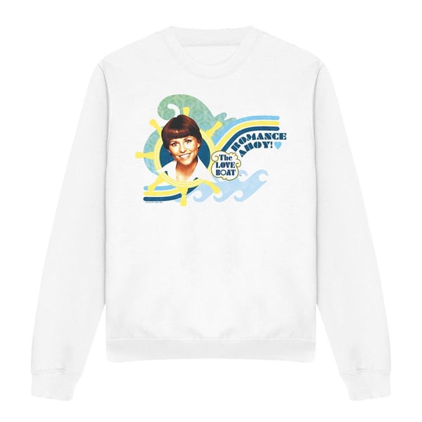 The Love Boat Unisex Adult Romance Ahoy Sweatshirt