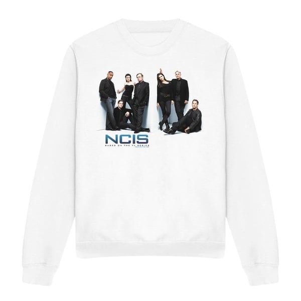 NCIS Unisex Vuxen Vit Rum Tröja