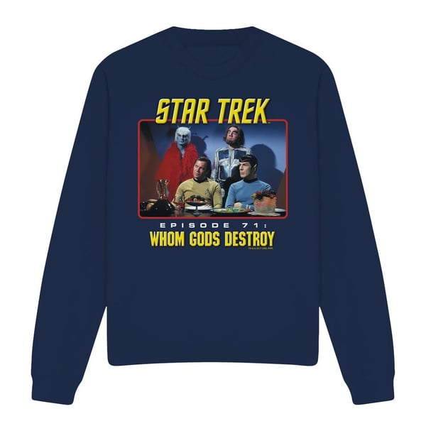 Star Trek Unisex aikuisten jakso 71 -collegepaita