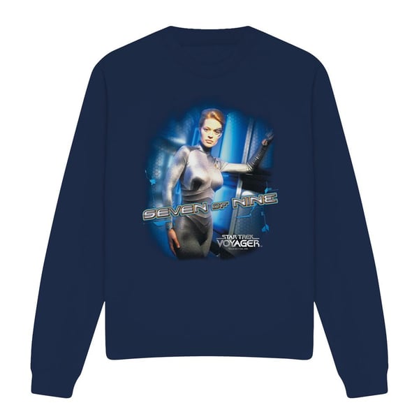 Star Trek Unisex Adult Seven of Nine Sweatshirt
