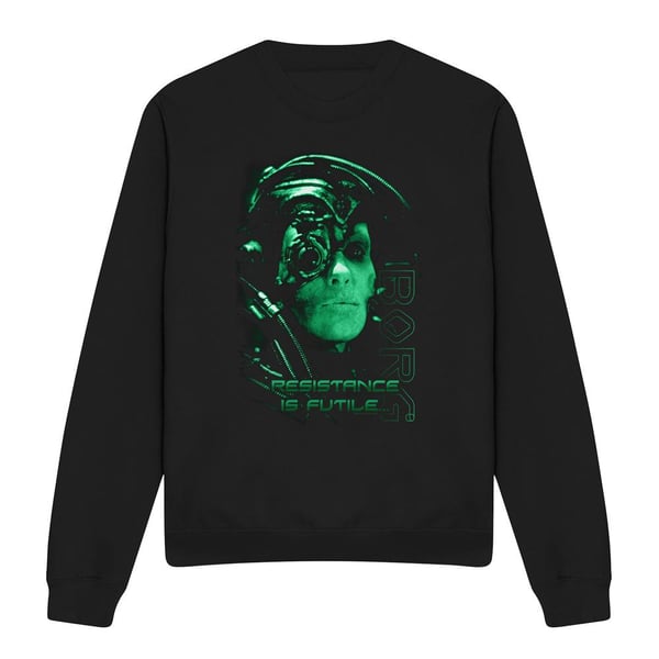Star Trek Unisex Vuxen Motstånd är Fåfängt Sweatshirt