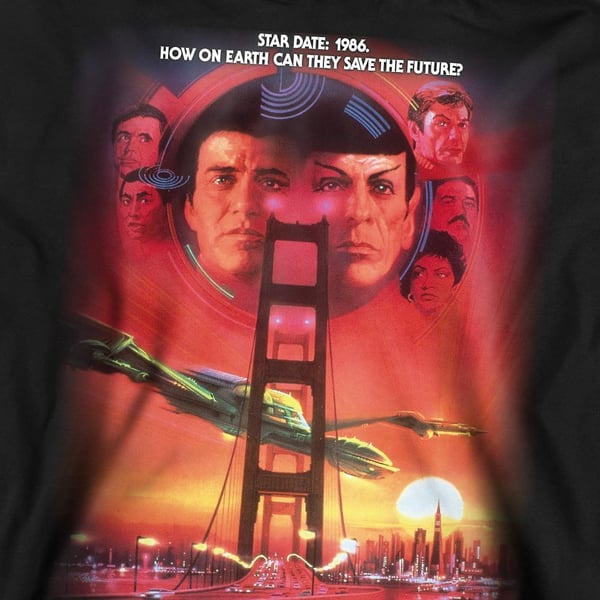 Star Trek Unisex Adult The Voyage Home Sweatshirt