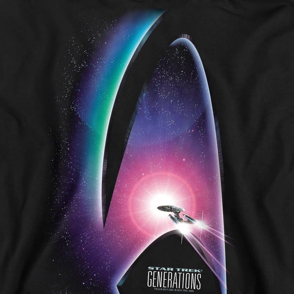 Star Trek Unisex Adult Generations Sweatshirt