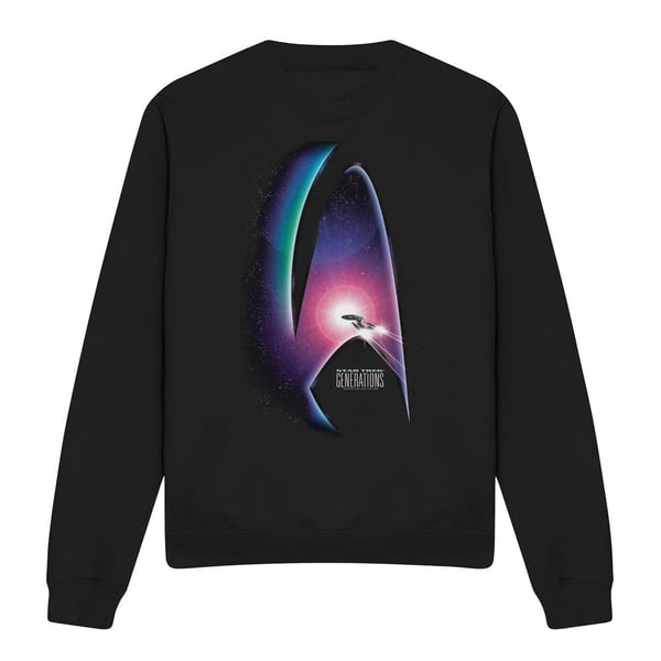 Star Trek Unisex Adult Generations Sweatshirt