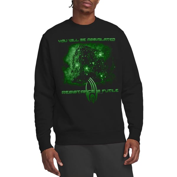 Star Trek Unisex Adult Assimilate Sweatshirt