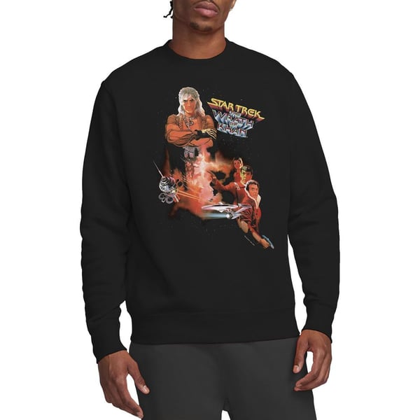 Star Trek Unisex Adult Wrath of Khan Sweatshirt