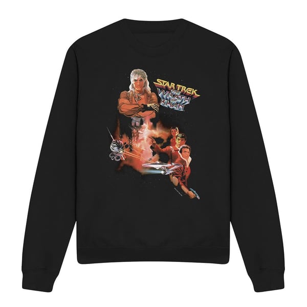 Star Trek Unisex Adult Wrath of Khan Sweatshirt
