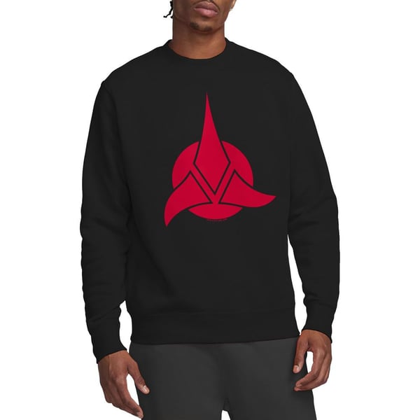 Star Trek Unisex Adult Klingon Logo Sweatshirt