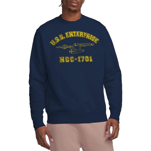 Star Trek Unisex Adult Enterprise Athletic Sweatshirt