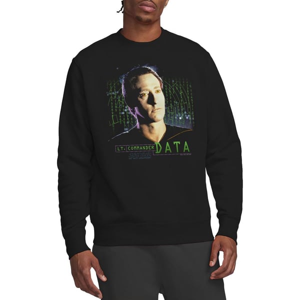 Star Trek Unisex Adult Data Sweatshirt
