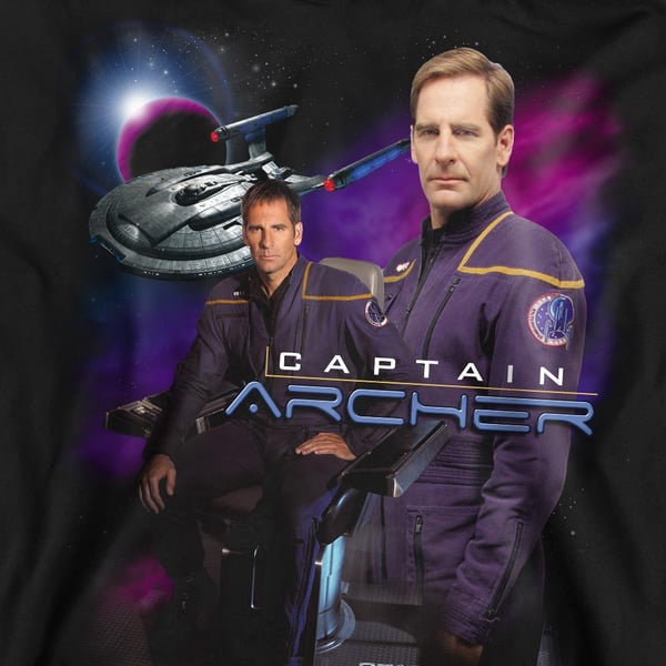Star Trek Unisex Adult Captain Archer Sweatshirt