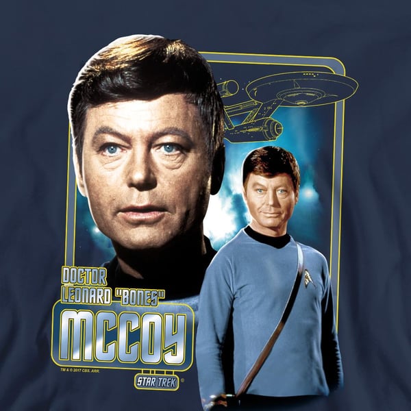 Star Trek Unisex Adult Leonard McCoy Sweatshirt